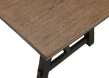 Maribelle Wheat Charcoal Extendable Dining Table