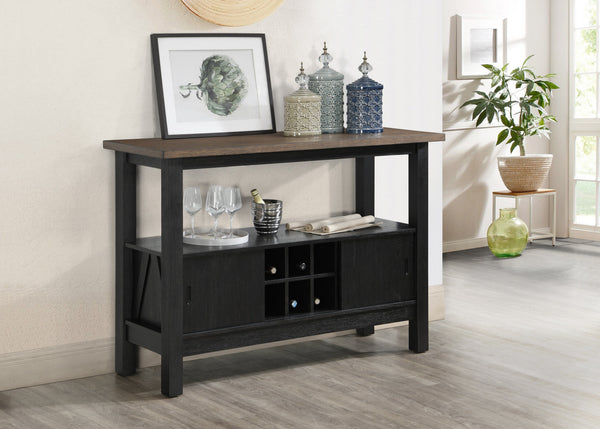 Maribelle Wheat Charcoal Server