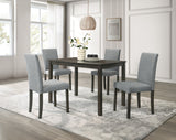 Melshire Dark Wood/Gray Dining Set | Crown Mark | Olivia Furniture