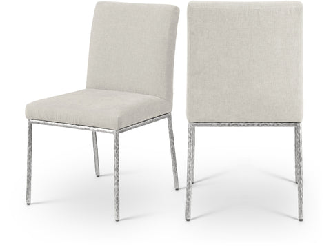 Reeves Chenille Fabric Upholstered Dining Side Chair — 11003-SC