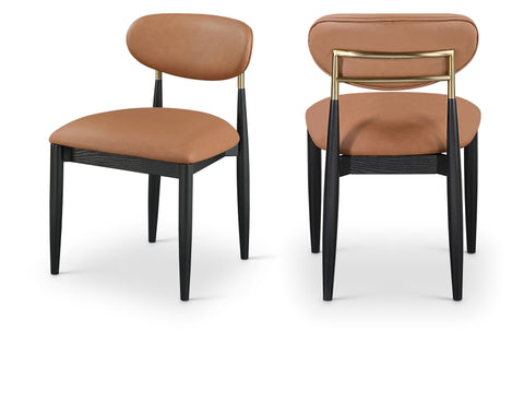 Riccio Vegan Leather Upholstered Dining Side Chair — 11017-SC