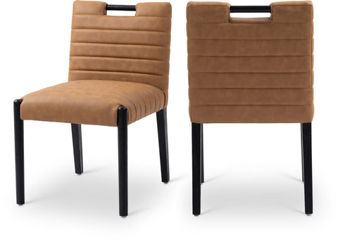 Aimee Vegan Leather Upholstered Dining Side Chair — 11027-SC