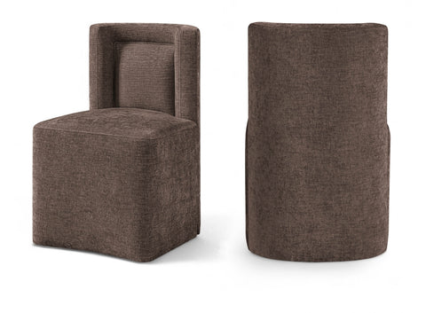 Duvina Chenille Performance Fabric Upholstered Dining Chair — 11050-C