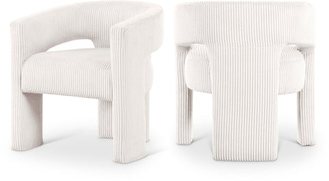 Riz Corduroy Upholstered Accent Chair / Dining Chair — 11055-C