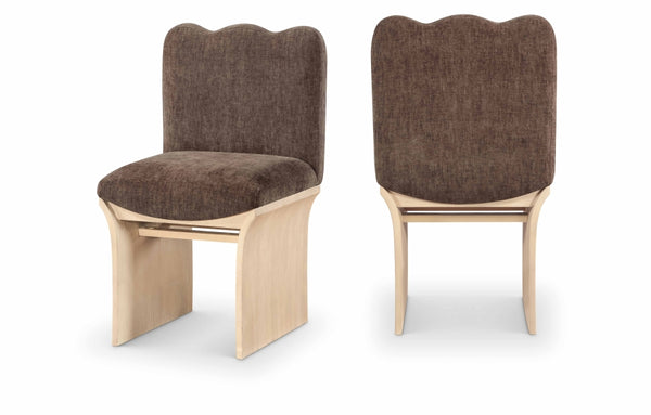 Shaw Chenille Fabric Upholstered Dining Chair — 11067-C