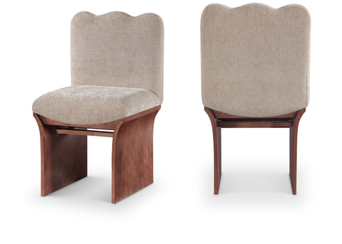 Shaw Chenille Fabric Upholstered Dining Chair — 11069-C