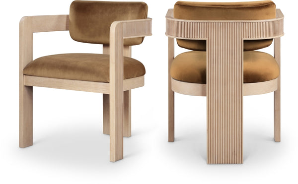 Sacha Velvet Upholstered Dining Chair — 11094-C