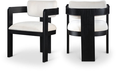 Sacha Velvet Upholstered Dining Chair — 11095-C
