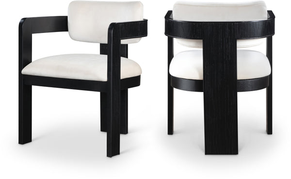 Sacha Velvet Upholstered Dining Chair — 11095-C