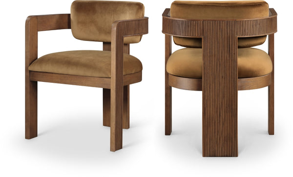 Sacha Velvet Upholstered Dining Chair — 11096-C