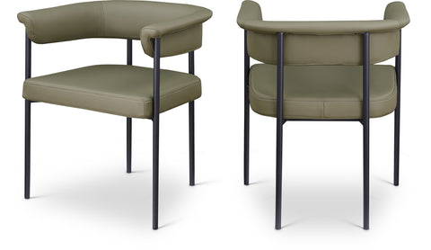 Malin Vegan Leather Upholstered Dining Chair — 427-C