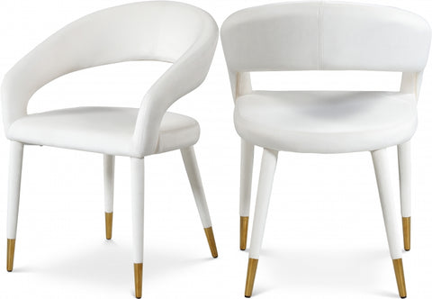 Destiny Velvet Upholstered Dining Chair — 537-C