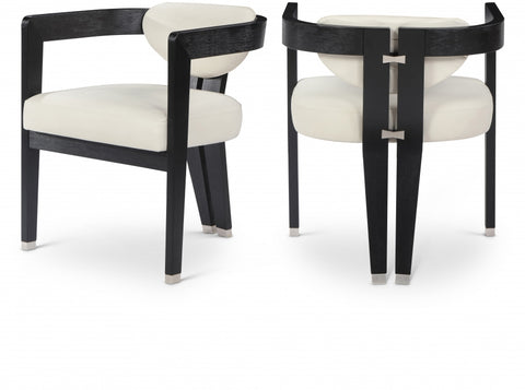 Carlyle Vegan Leather Upholstered Dining Chair — 563-C