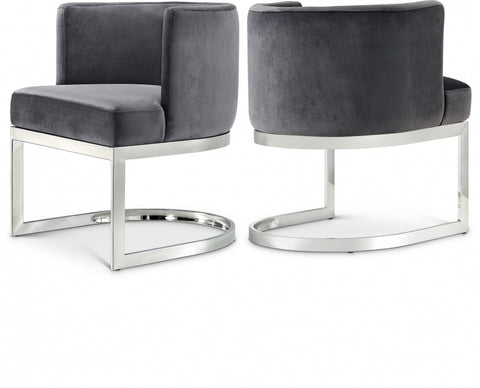 Gianna Velvet Upholstered Dining Chair — 734-C