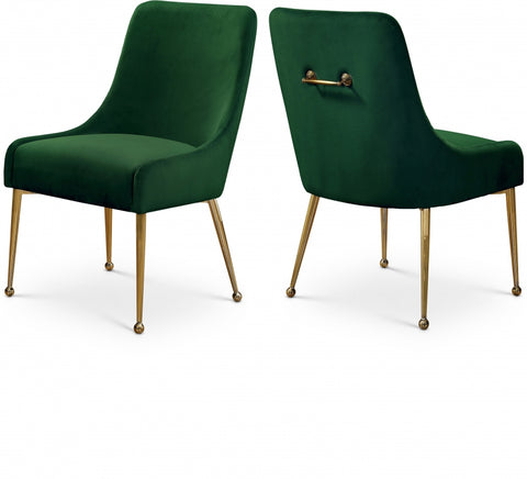 Owen Velvet Upholstered Dining Chair — 744-C