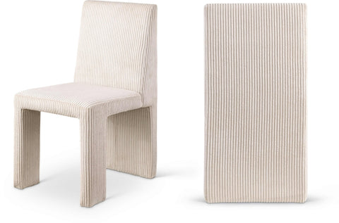 Benson Corduroy Fabric Upholstered Dining Chair — 757-C
