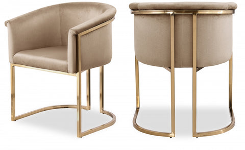 Tierra Velvet Upholstered Dining Chair — 758-C