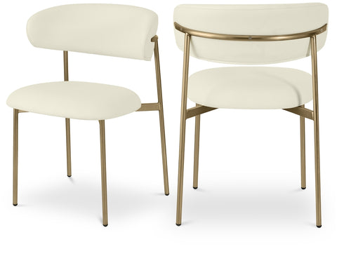 Lupita Vegan Leather Upholstered Dining Chair — 759-C