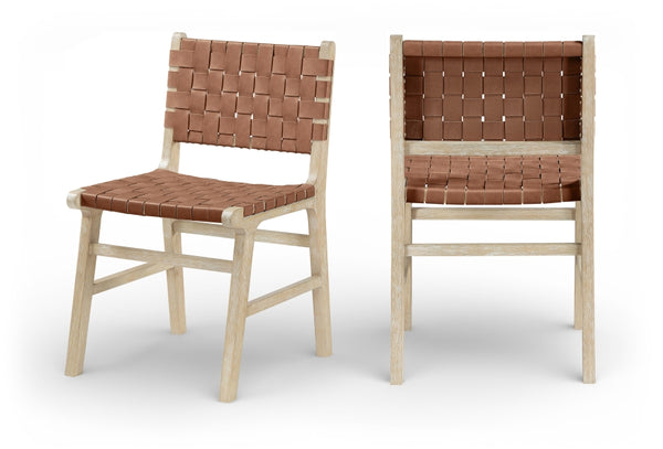 Entwine Vegan Leather Upholstered Dining Chair — 77025-C