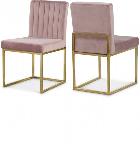 Giselle Velvet Upholstered Dining Chair — 778-C