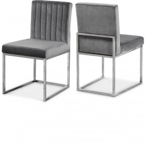 Giselle Velvet Upholstered Dining Chair — 779-C
