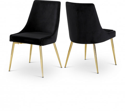 Karina Velvet Upholstered Dining Chair — 783-C