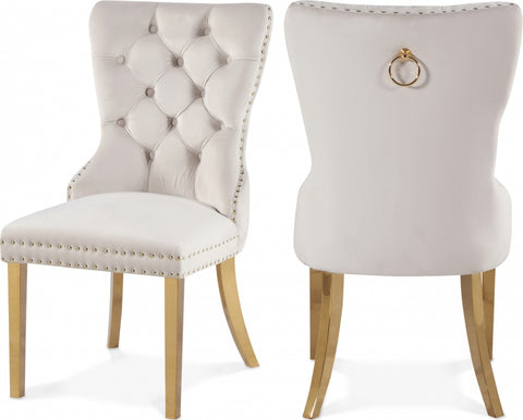 Carmen Velvet Upholstered Dining Chair — 812-C