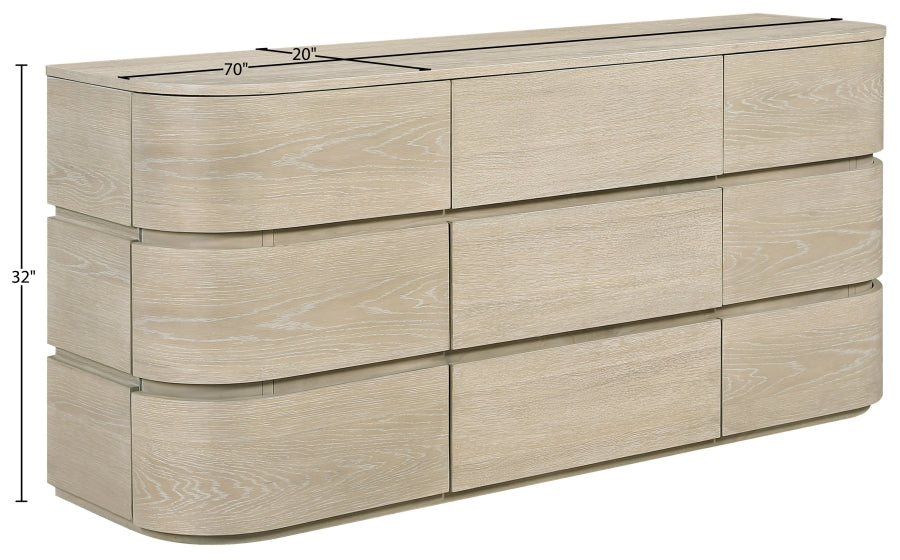 859Oak-D Natural dimensions