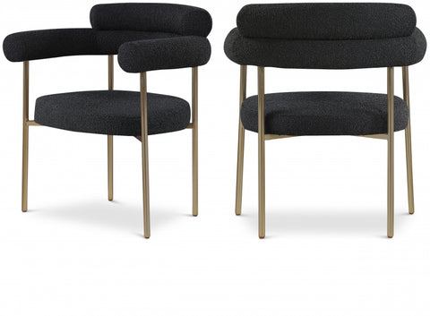 Blake Boucle Fabric Upholstered Dining Chair — 871-C