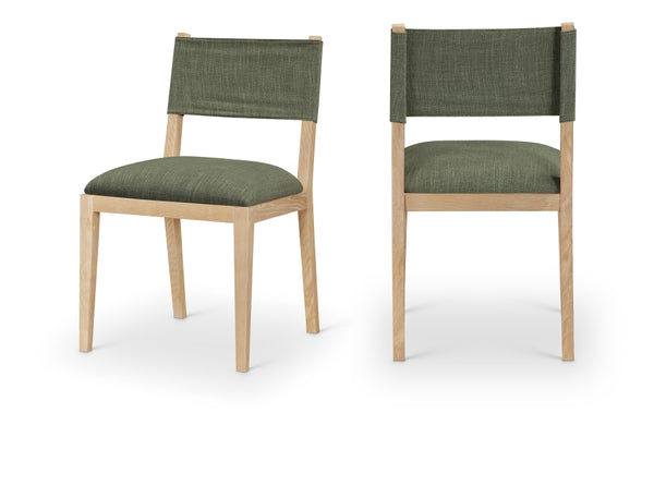 Avon Linen Textured Performance Fabric Dining Side Chair — 88011-SC