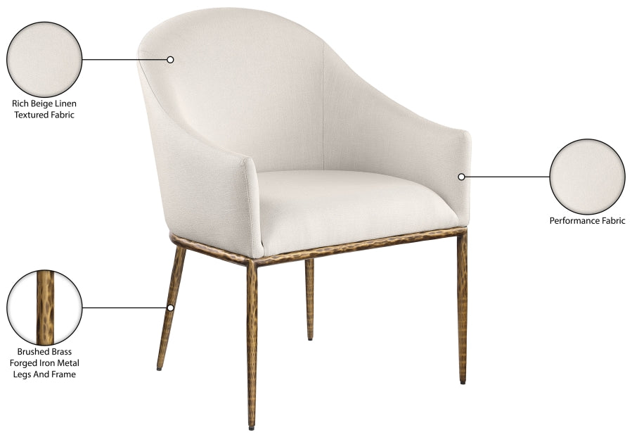 Meridian 88036Beige-AC Infographic