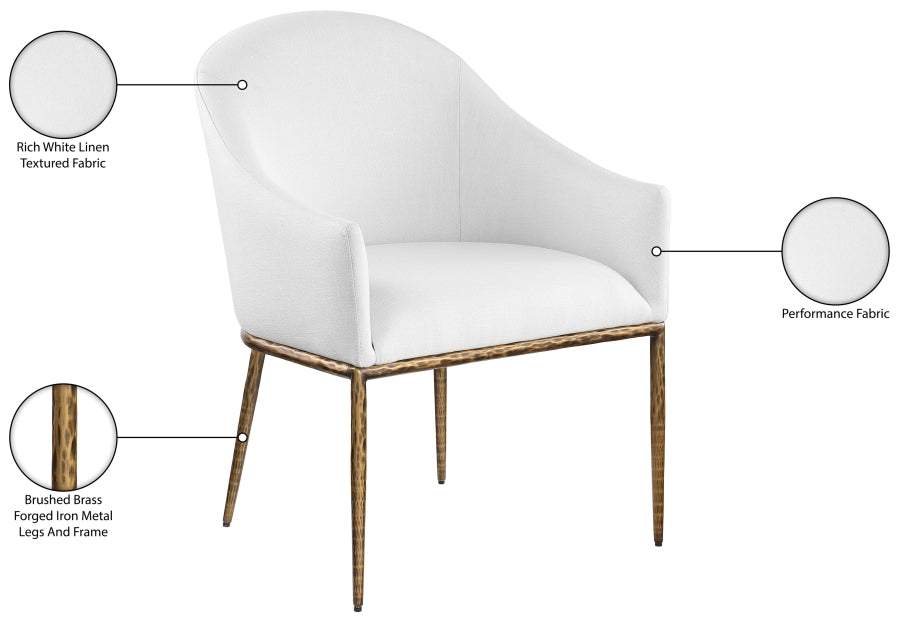 Meridian 88036White-AC Infographic