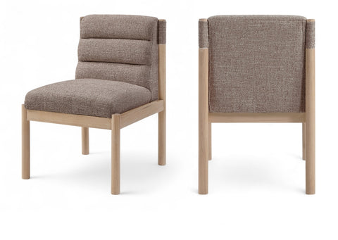 Eloura Linen Textured Fabric Upholstered Dining Chair — 88058-C
