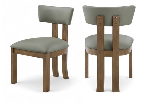 Lavrin Vegan Leather Upholstered Dining Side Chair — 88061-SC