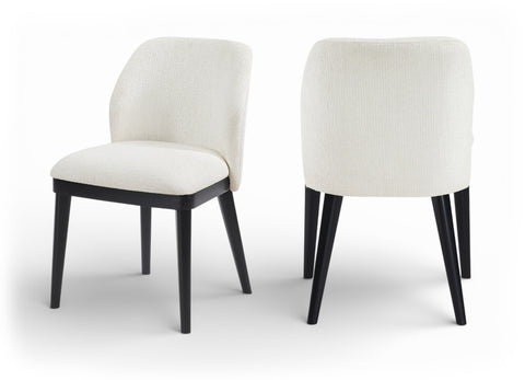 Valeo Linen Textured Fabric Upholstered Dining Chair — 88084-C