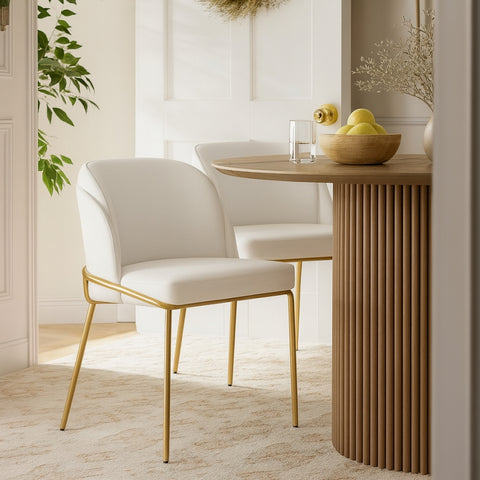 Jagger Vegan Leather Upholstered Dining Chair — 882-C | Olivia Furnitu