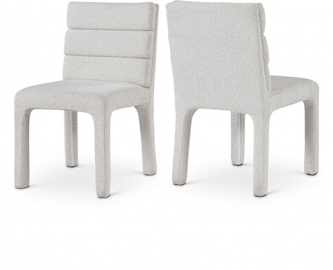 Kai Boucle Fabric Upholstered Dining Chair — 890-C
