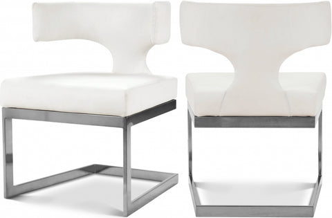Alexandra Vegan Leather Upholstered Dining Chair — 954-C-Leather