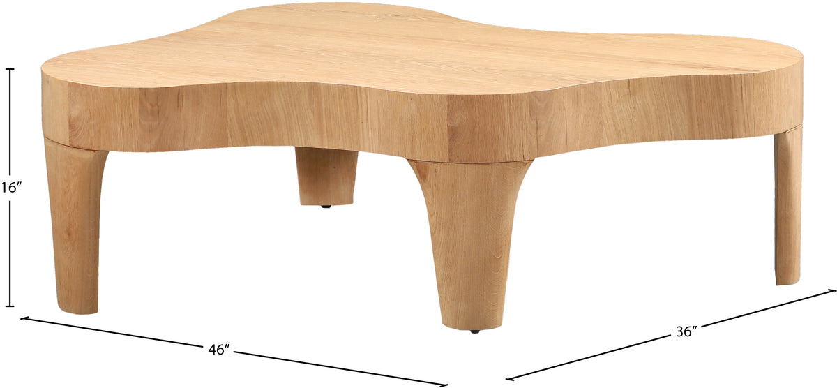 213Oak-C Natural dimensions