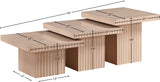 253Oak-CT-3A Natural dimensions