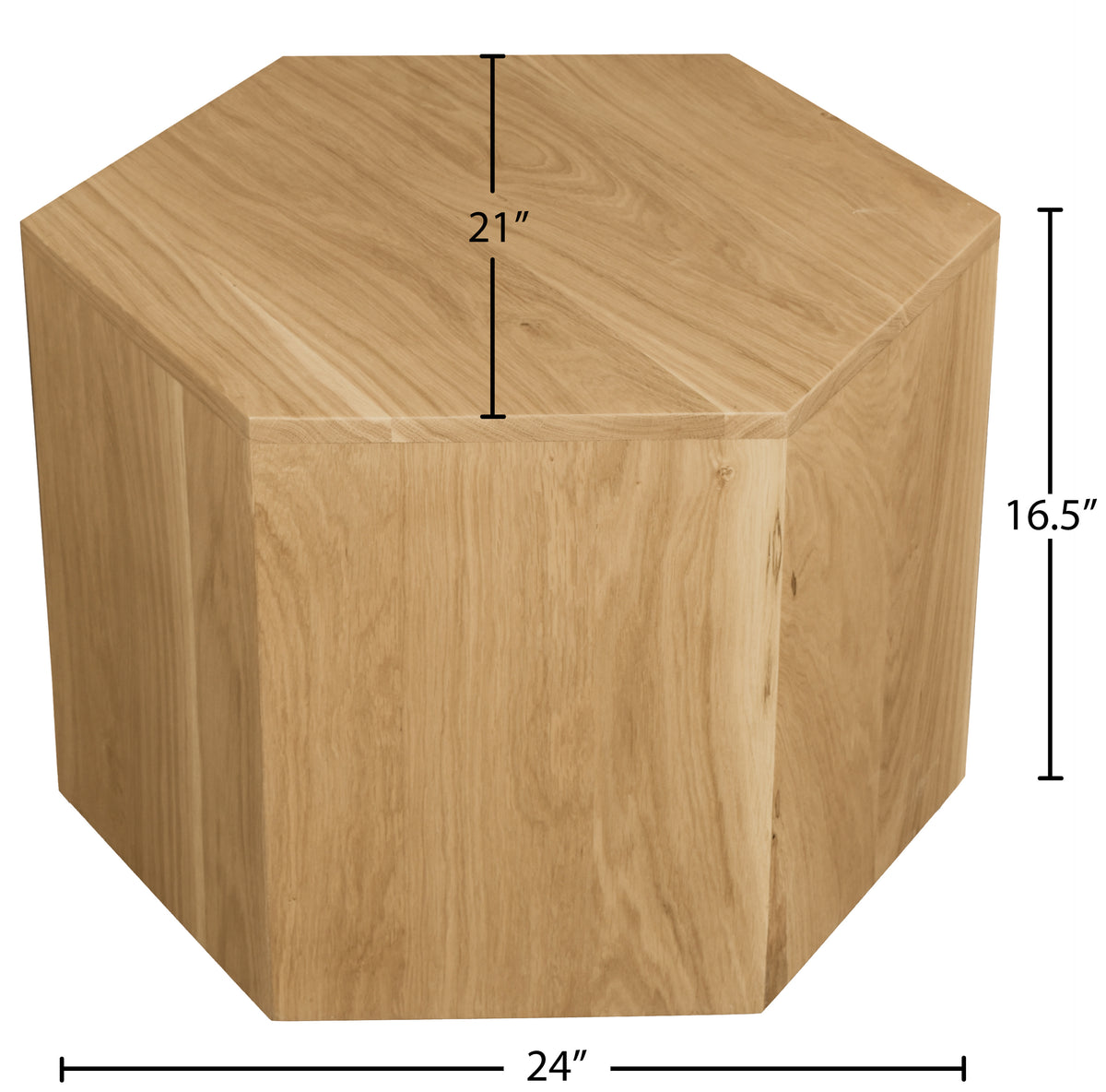 261-CT Natural dimensions