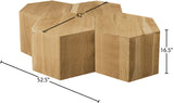 261-CT-4PC Natural dimensions