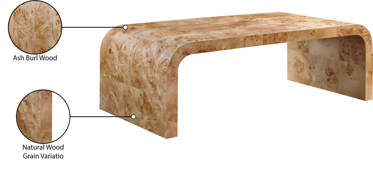 269-C Natural Burl product infographic
