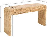 269-S Natural Burl dimensions
