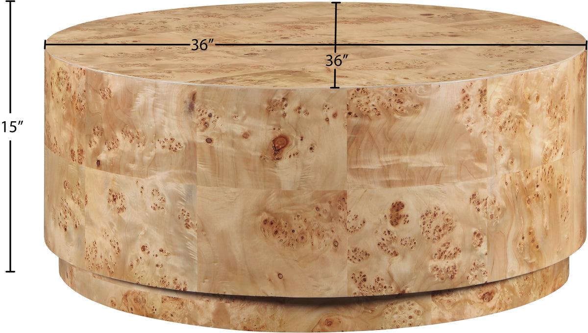 270-C Natural Burl dimensions