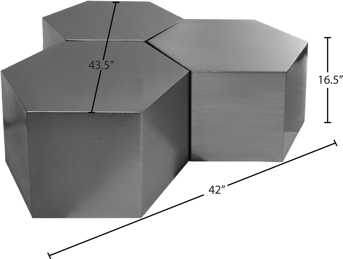 293-CT-3PC Silver dimensions