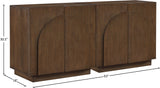 77001Brown-T-2PC Brown dimensions