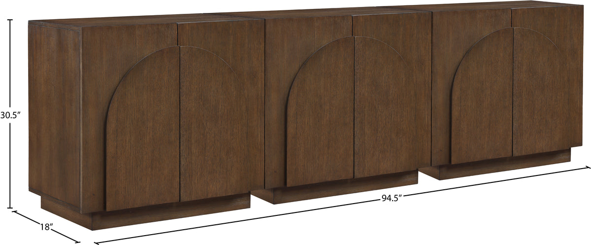 77001Brown-T-3PC Brown dimensions