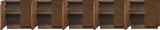 77001Brown-T-5PC Brown alternate view 3