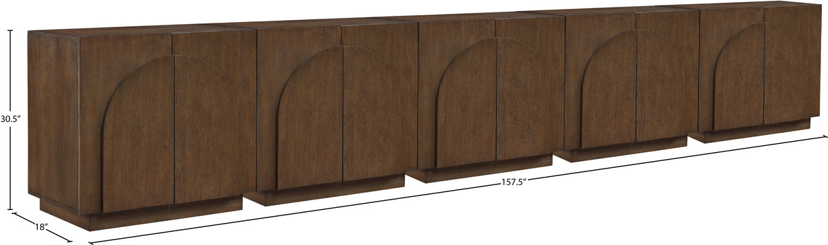 77001Brown-T-5PC Brown dimensions